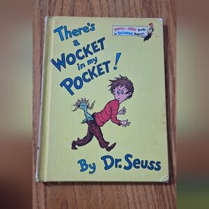 Dr. Seuss Vintage 'Wocket in My Pocket' Book